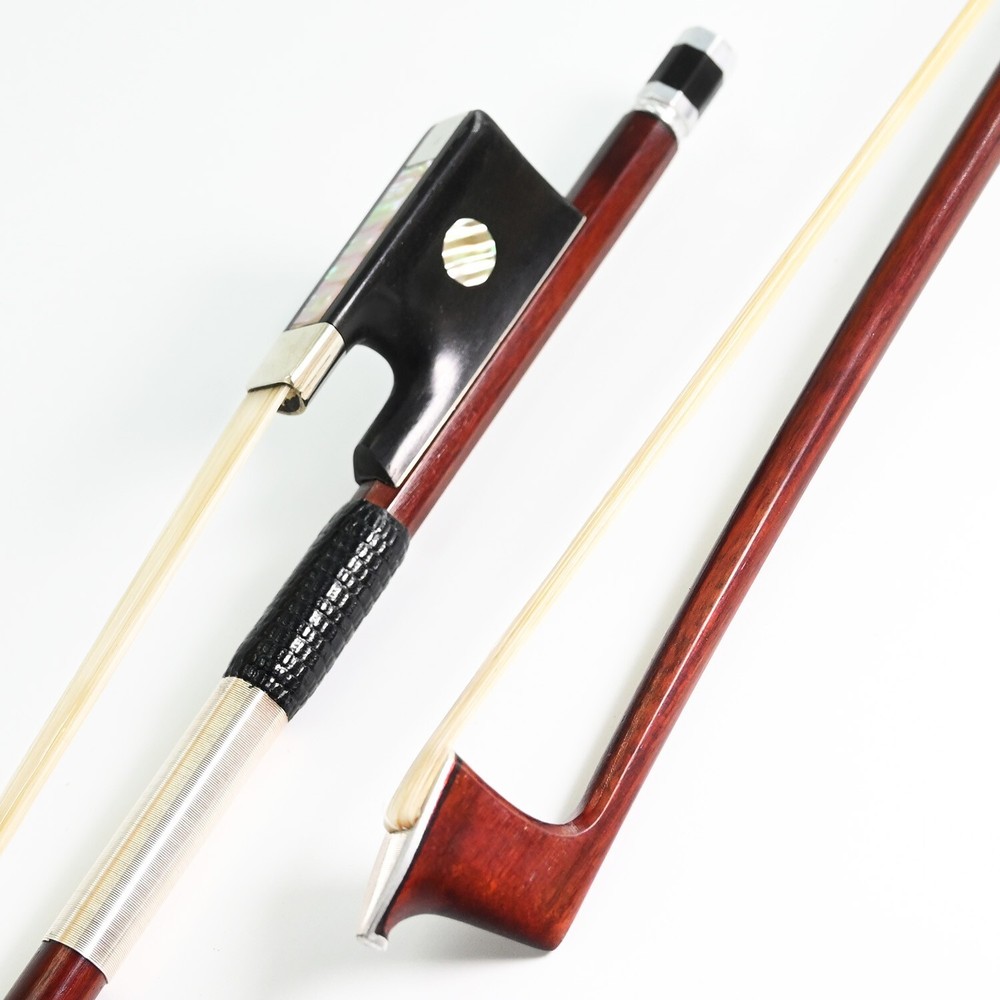 NEW Master Pernambuco Violin Bow TOP Craftsmanship 4/4 size Silver Tips