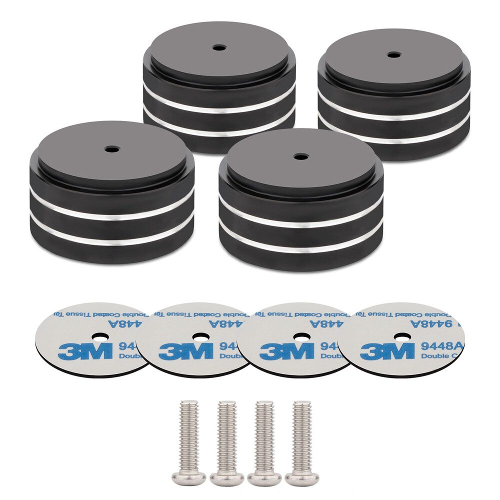 4PCS HiFi Amplifier Isolation Feet Speaker Base Pad Turntable Player Protector