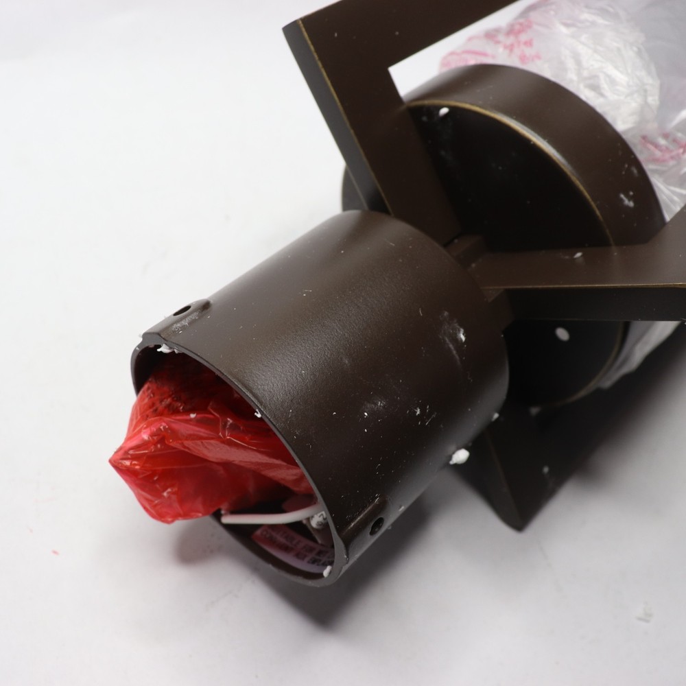 Progress Lighting 1-Light Etched Glass Craftsman Outdoor Post Lantern Light