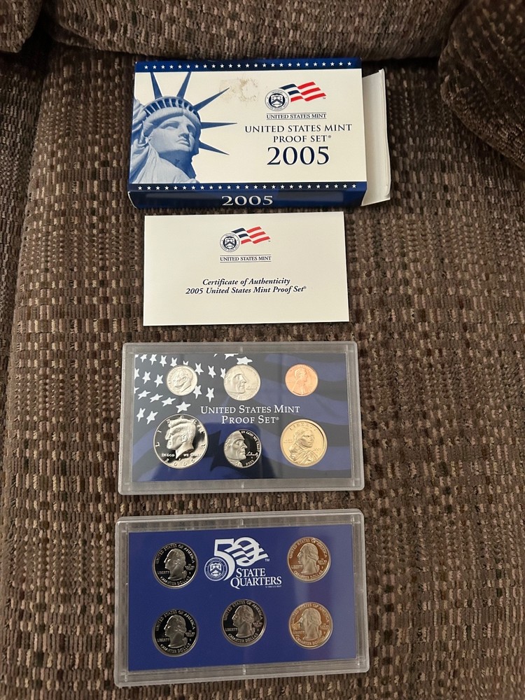 us mint proof set lot (15 sets total)