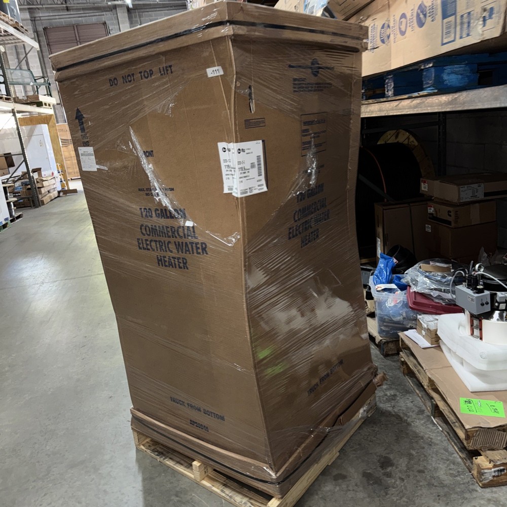 120 Gallon Electric Water Heater 3PH 12,000 Watt ES120-12-G Commercial