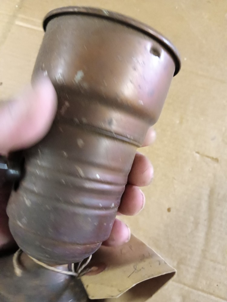 Vintage Large Electric Light Fixture Part, Torchy