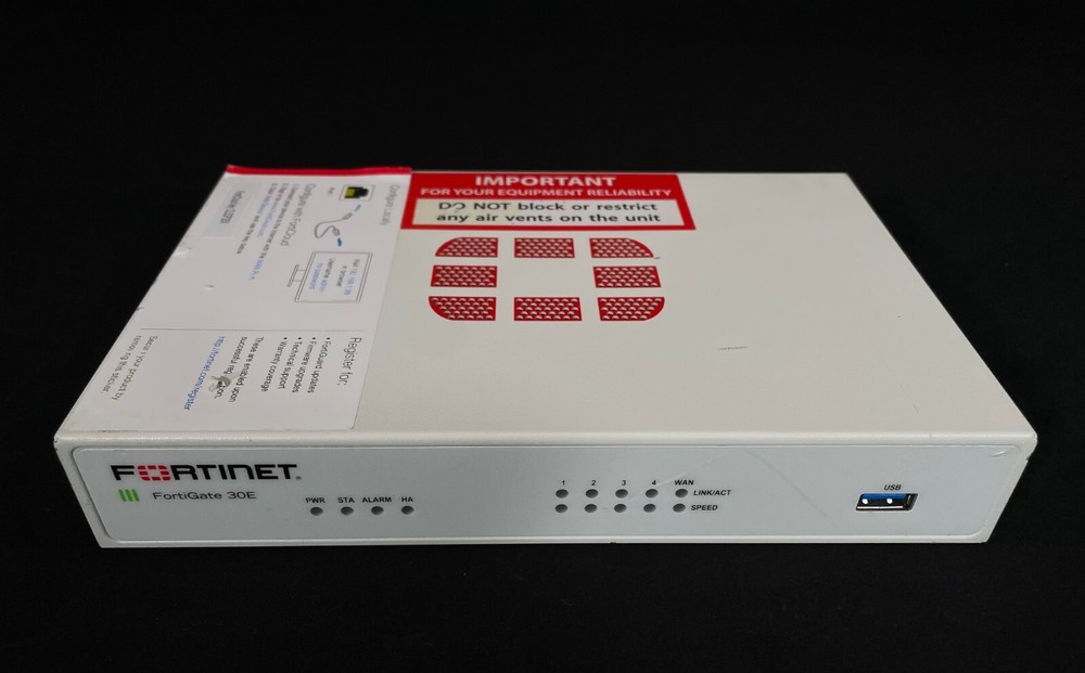 Fortinet FortiGate 30E FG-30E Firewall -Fast Shipping