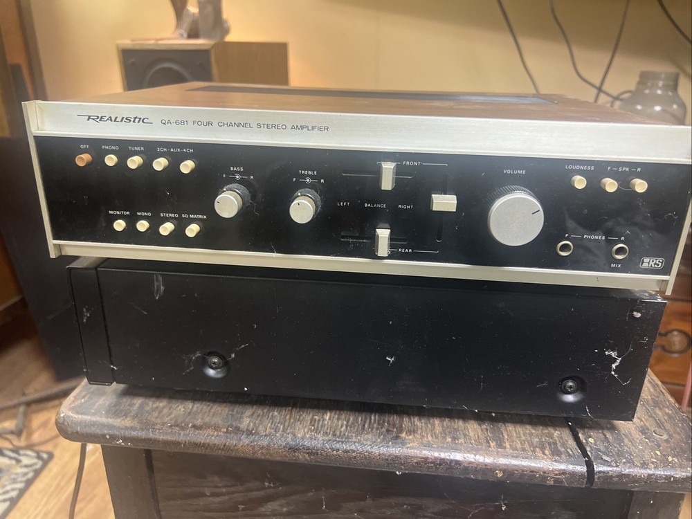 Realistic QA-681 Four Channel Stereo Amplifier