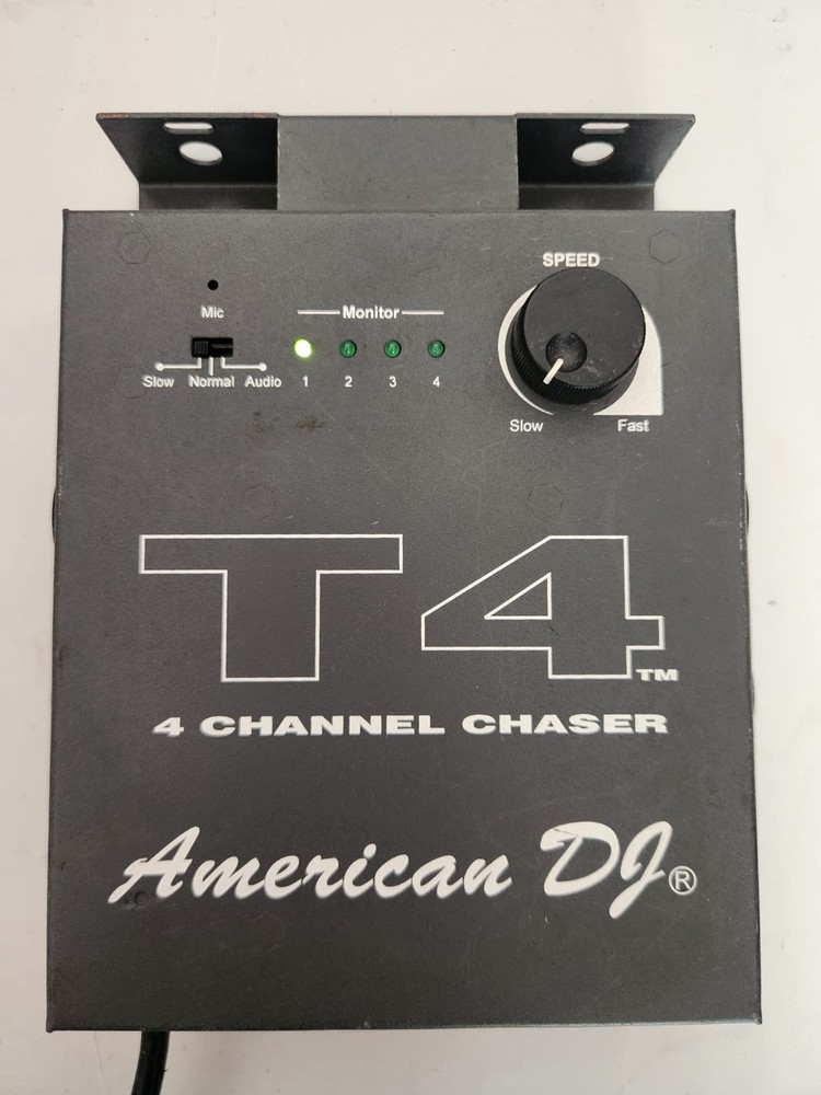 American DJ T4 4 Channel Chaser Light Controller - Works