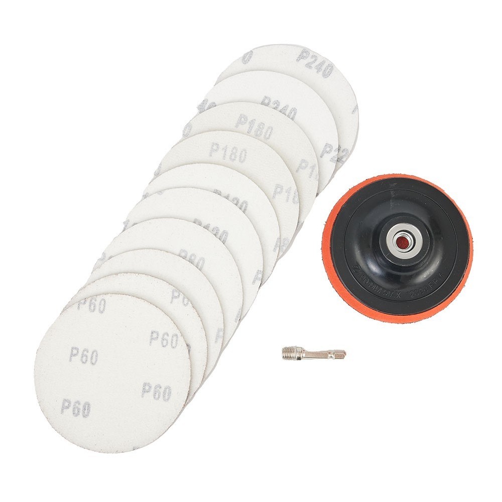 4inch Sanding Disc Aluminium Oxide Discs Hook&Loop M10 Set Polyurethane