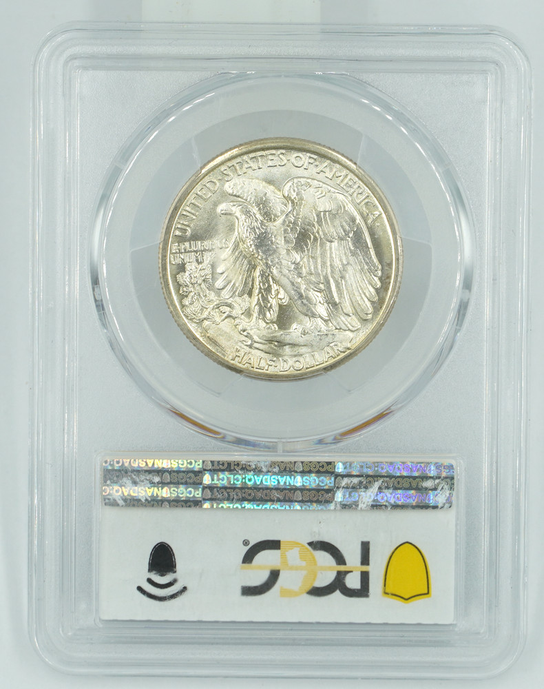 1945-D PCGS MS67 Walking Liberty Half Dollar PQ