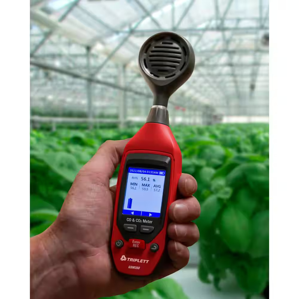 Carbon Monoxide/Carbon Dioxide IAQ Meter with Memory