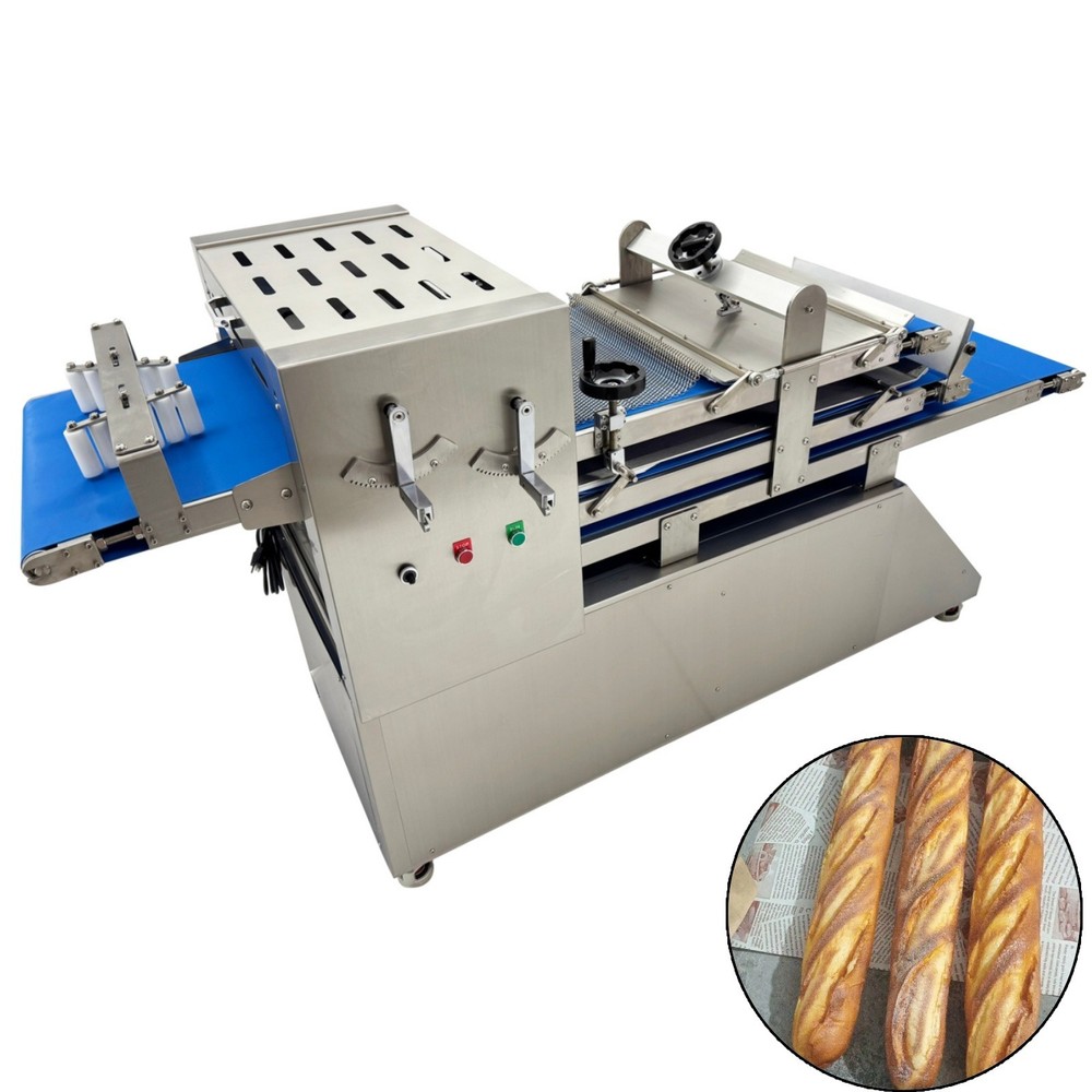 220V Industrial Automatic Continuous Toast Bread Dough Molding Shaping Machine