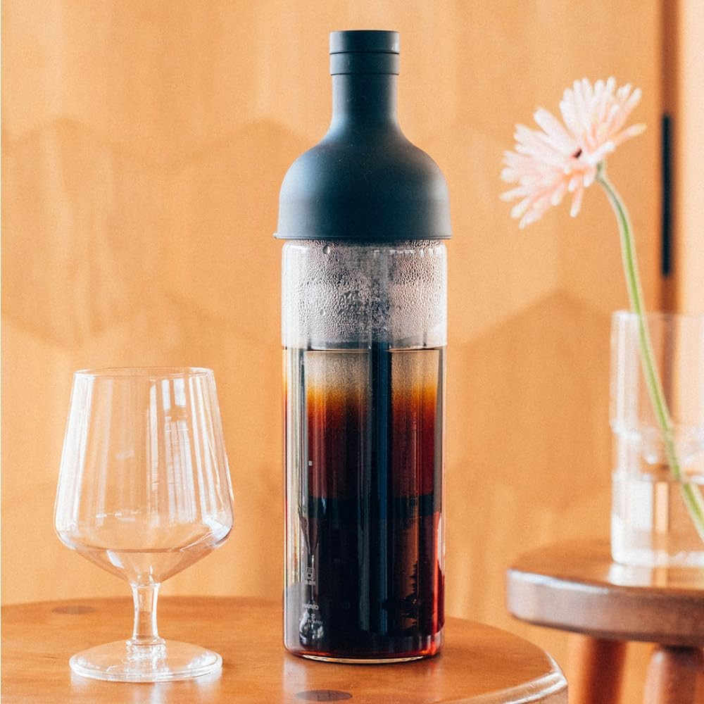 Cold Brew Coffee Wine Bottle, 650Ml, Black