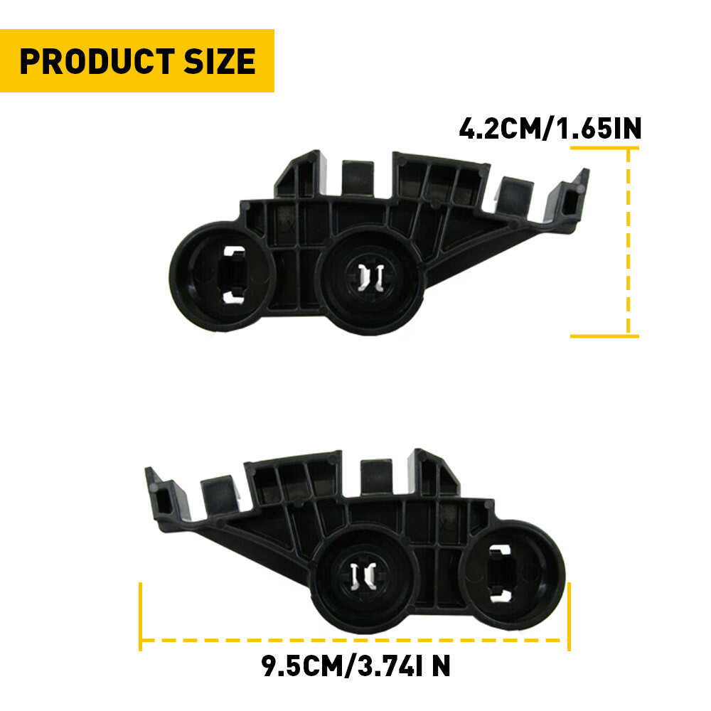 For Chrysler 300 2011-2020 Front Left & Right Bumper Support Brackets Set