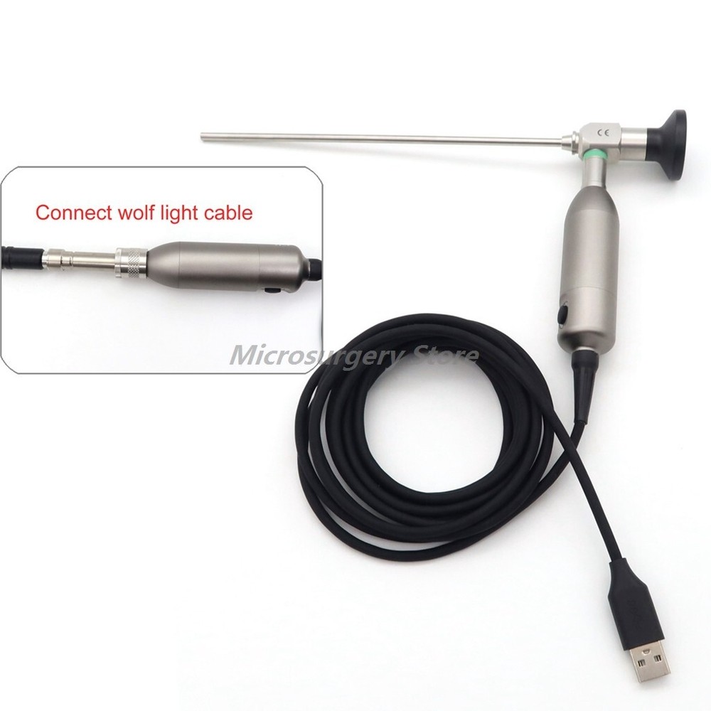 USB Portable Led Cold Light Source &Adaptor Connect to Wolf Light Cable