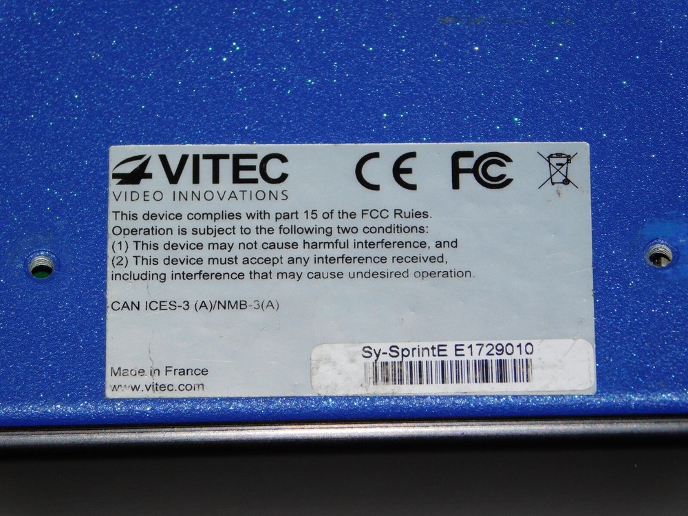 Vitec Video MGW Sprint ENC Sub One-Frame IPTV MPEG-4 H.264 HD Codec Encoder Unit