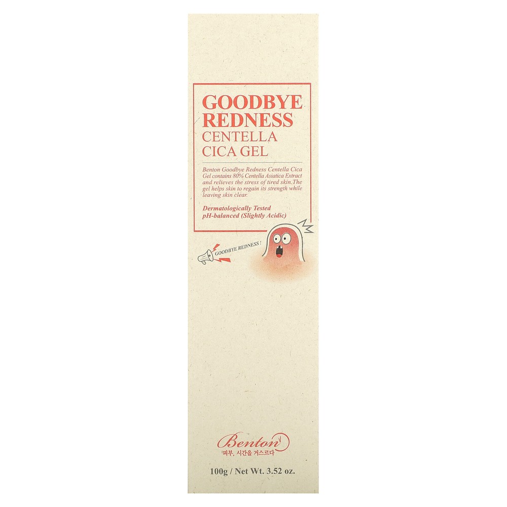 Goodbye Redness Centella Cica Gel, 3.52 oz (100 g)
