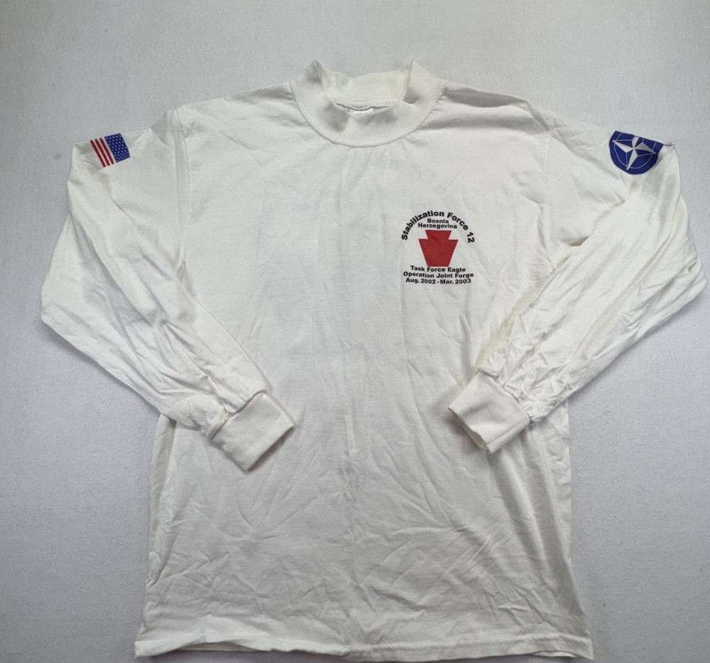 Stabilization Force 12 - Task Force Eagle / Operation Joint Forge Men’s LSS Sz L