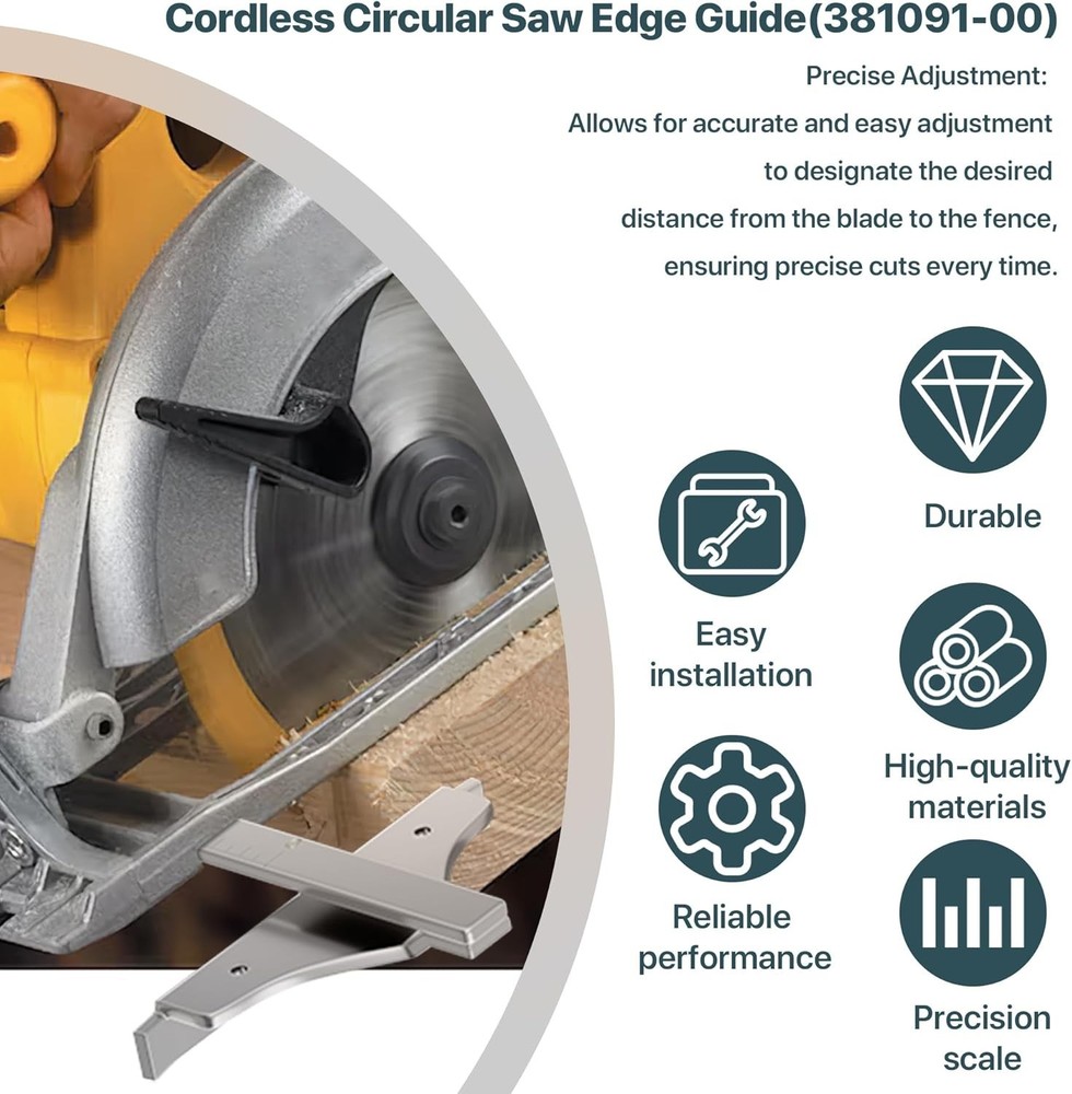 Circular Saw Guide Replacement for De-Walt – Precision Cutting Made Easy