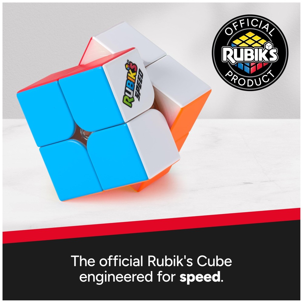 Rubik’s Cube, 2x2 Speed Cube for Super Fast Solves, Problem-Solving Brain T..