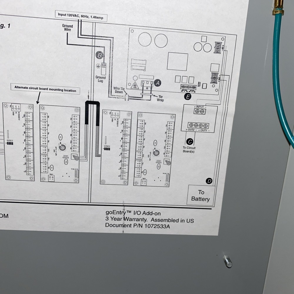 LENEL GOE-ADD-IO goENTRY Input/Output Expansion Add-on CLEAN NICE WORKING UNIT
