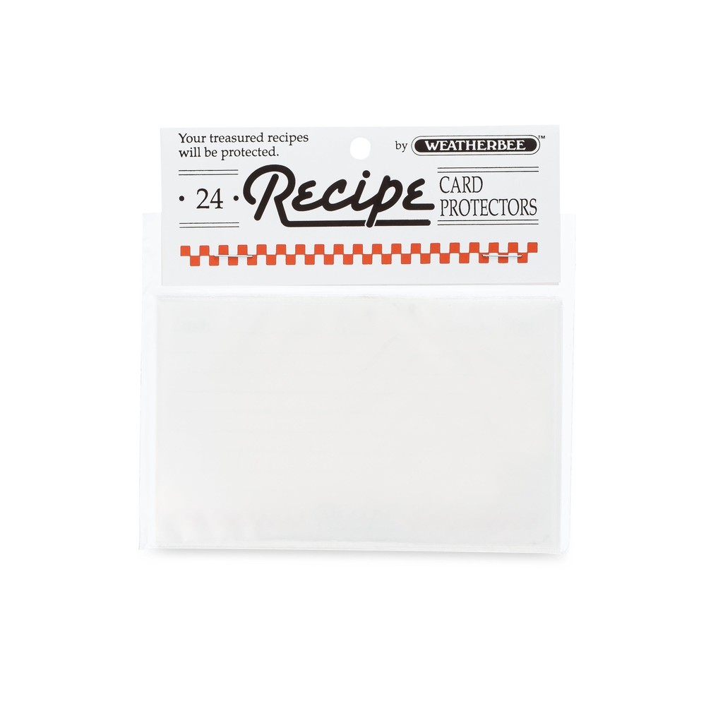 Weatherbee Recipe Card Protectors