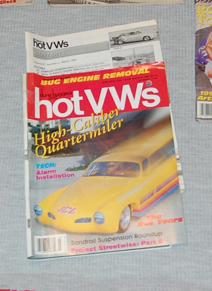 17 Vintage issues - hot VWs magazines 1993-1994(E)