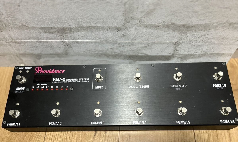 Providence PEC-2 Programmable Effects Controller Premium Switching System