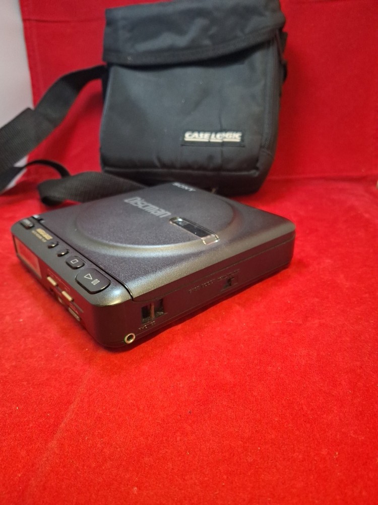 Vintage Sony Discman D-22 CD Player Working E5
