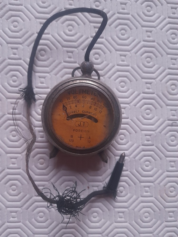 vintage volt meter