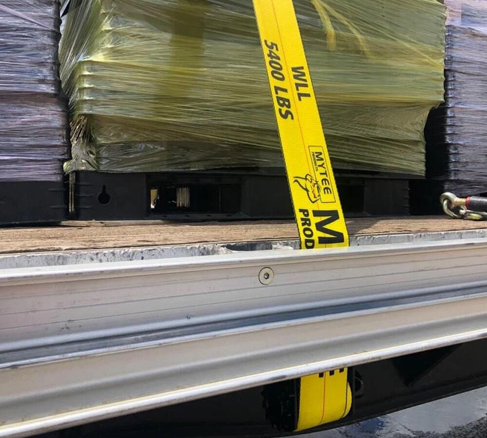 (20 Pack) 4 in. x 30 ft. Winch Strap with Flat Hook