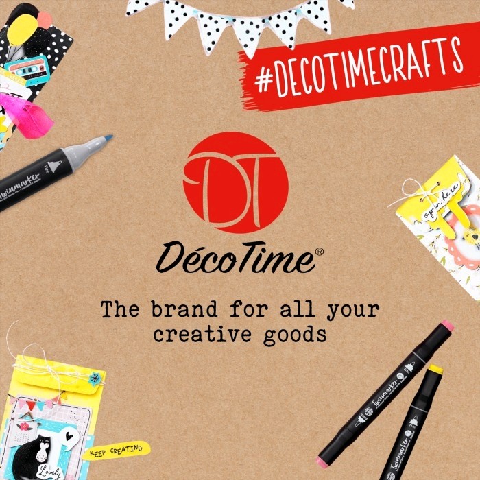 DecoTime Stackable 12 Professional Aquamarkers - Dual Tip Water Based - Various