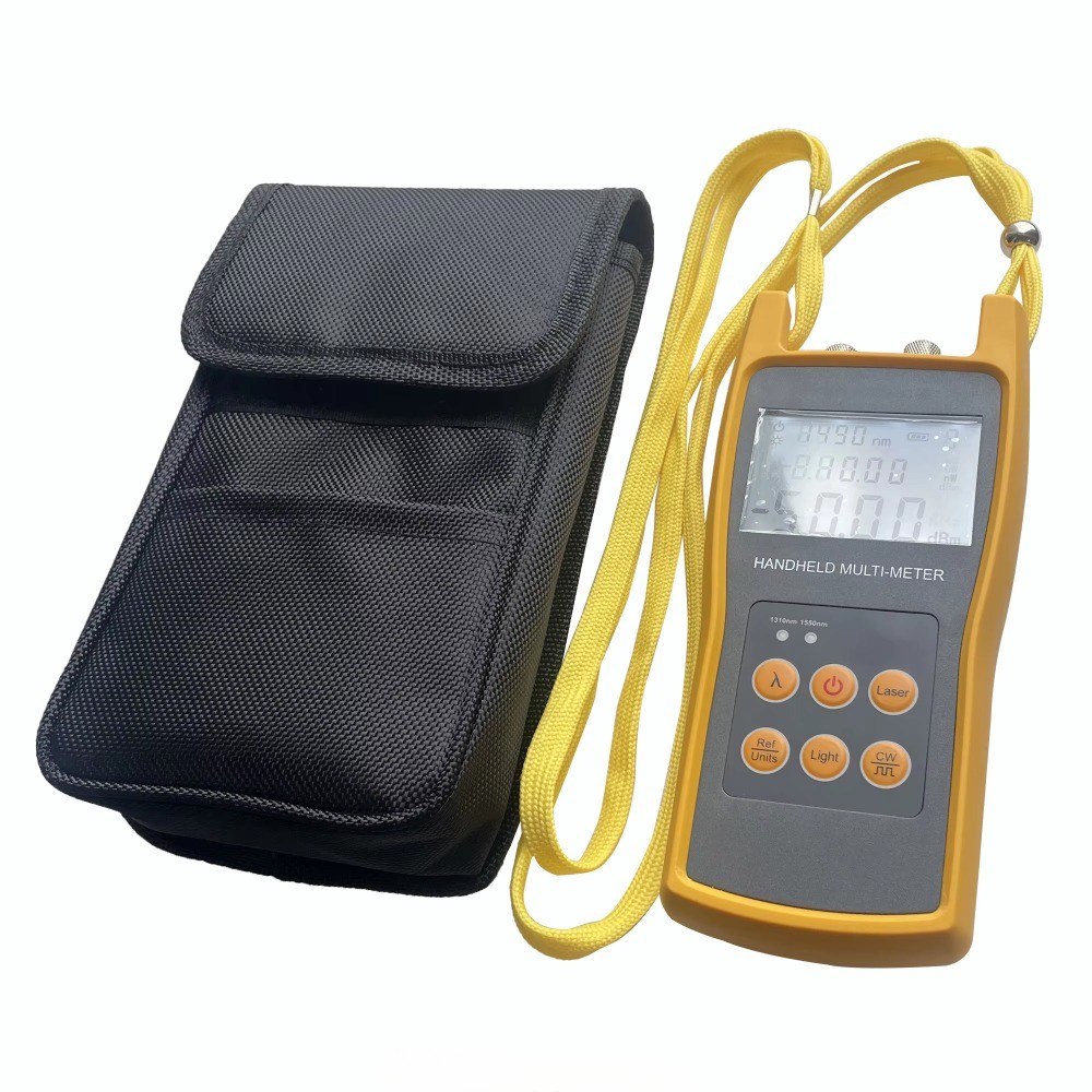 Optical Multimeter with Optical Power Meter and Optical Light Source 2 in 1