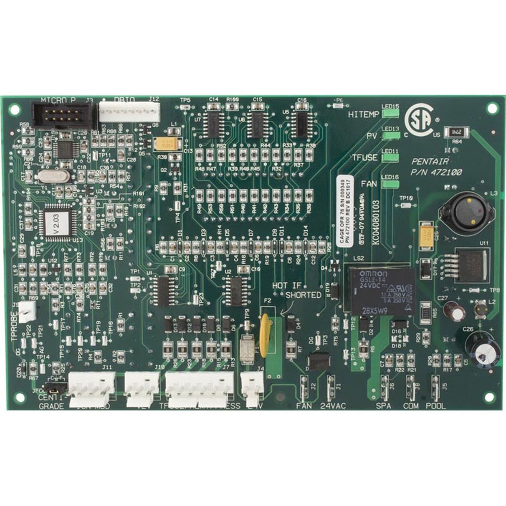PCB, Pentair Minimax NT, DDTC Control