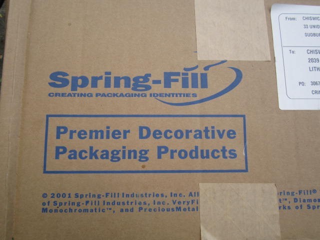 ZIG FILL--DECORATIVE GIFT PACKAGING
