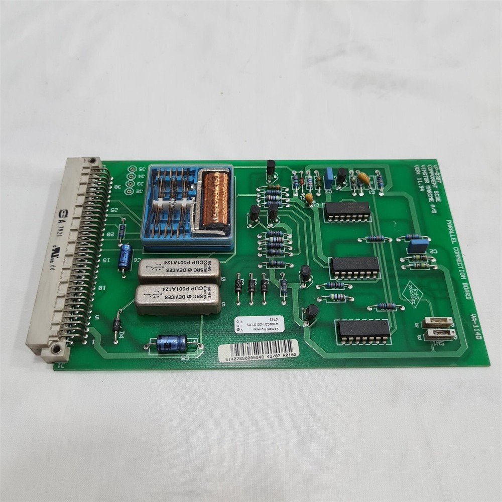 Zenitel Norway Parallel Connection Board Type VA-114D. Made in Norway