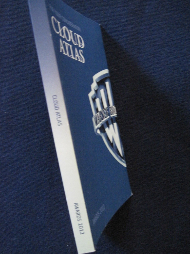 ORIGINAL SCRIPT - CLOUD ATLAS - OSCAR CONSIDERATION 1st Ed in Book Form