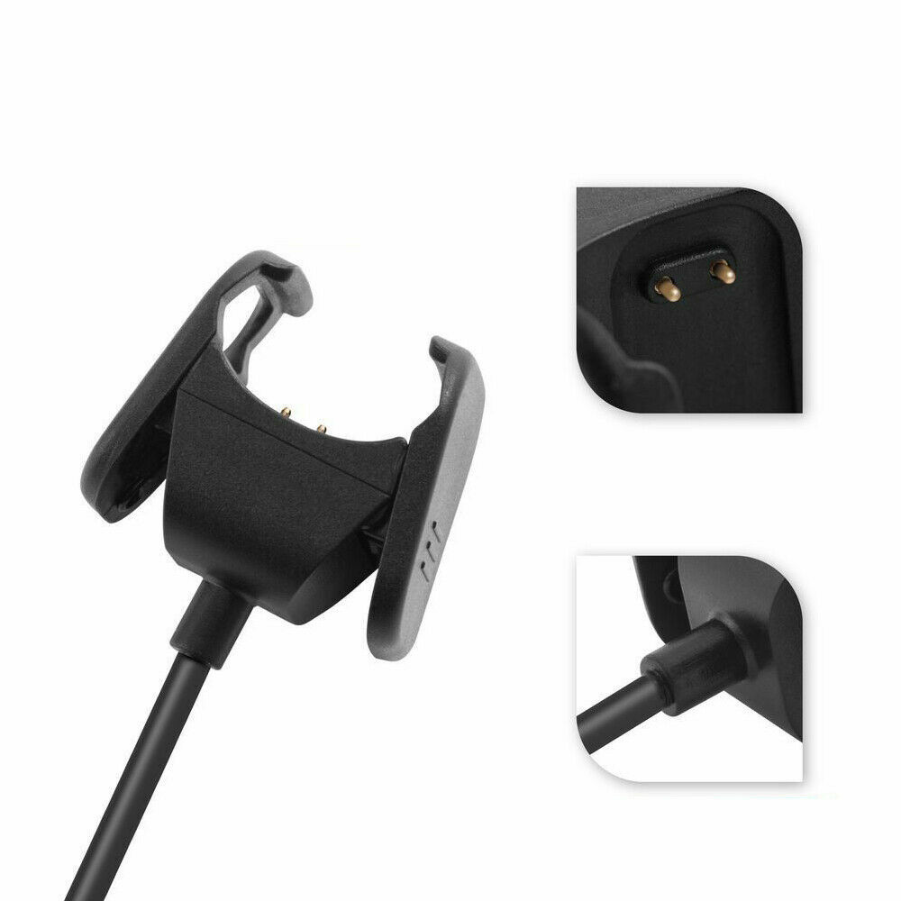 Fitbit Charge 3 Replacement USB Charger Charging Cable Dock 1M/40''High Quality