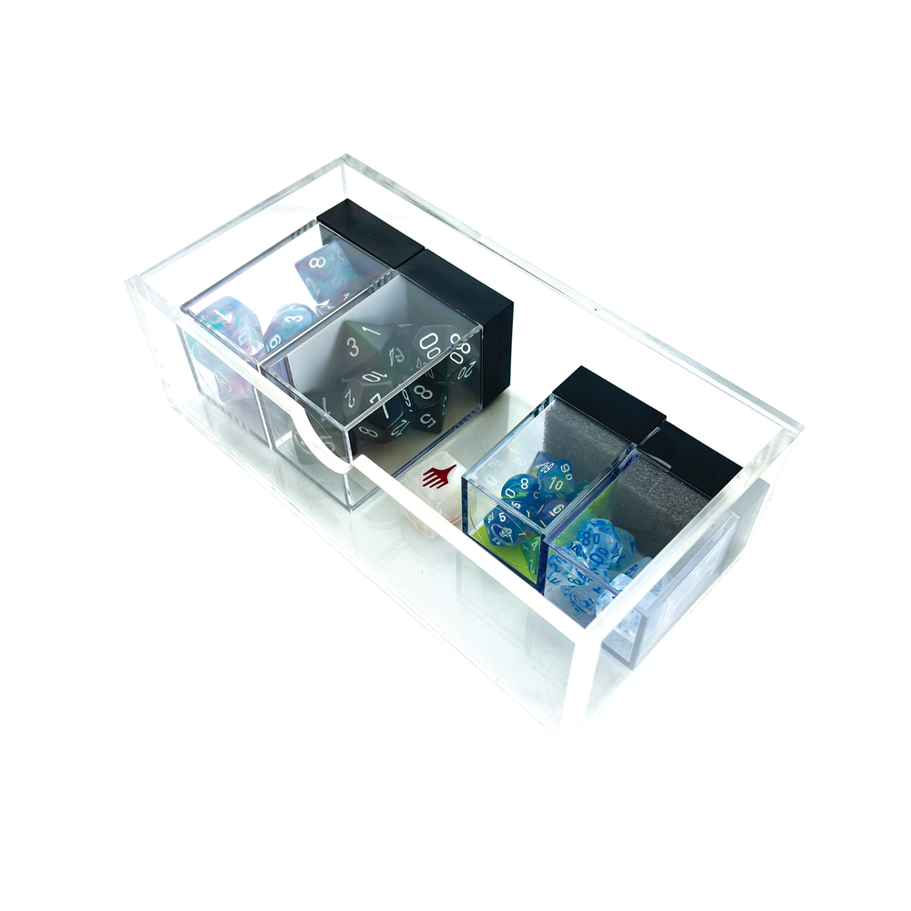 Deck Drawer/Holder for Magic the Gathering Commander decks