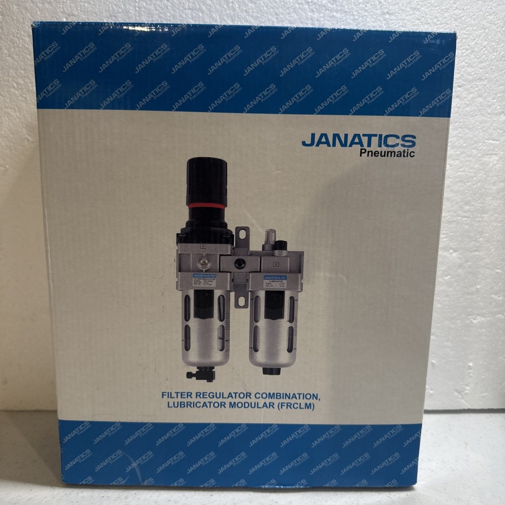 Janatics FRLM149214/W Filter Regulator Lubricator Modular with Wall mounting ...