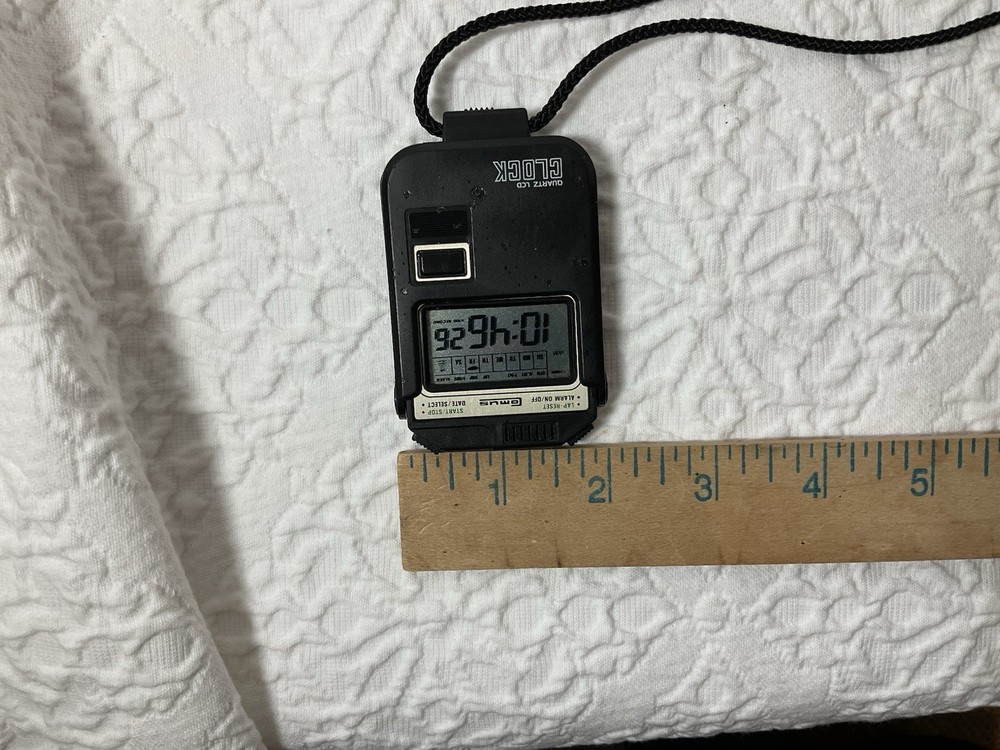 COMUS Multi Clock-Alarm-Timer Orig. Instruction Sheet RARE