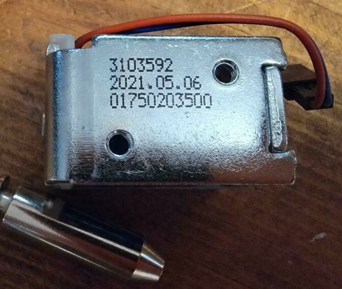 ALIGNMENT UNIT SOLENOID 01750203500