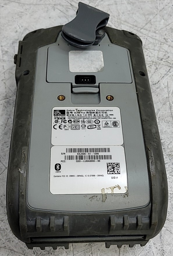 Zebra QL320 Plus Bluetooth Mobile Thermal Printer SEE NOTES