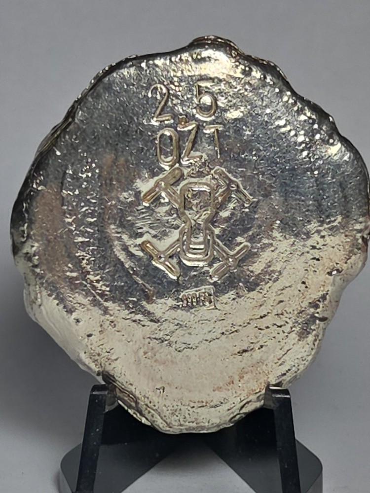 2.5oz Silver "LIONS HEAD" .999 FINE SILVER #651