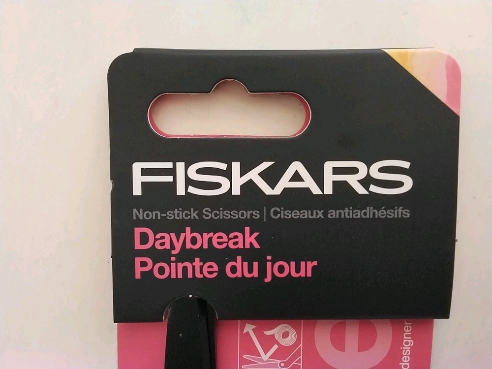 Fiskars - Daybreak 8" Non Stick Scissors Multi Color Handle