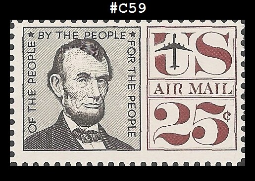 USA5 #C59 MNH Abraham Lincoln