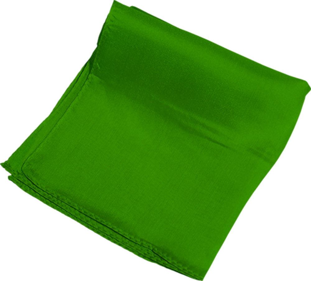 Silk 18 inch (Green) Magic by Gosh - Trick