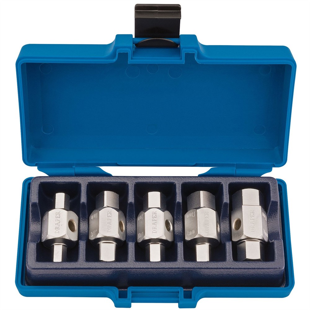 Draper 56627 Drain Plug Key Set 5 Piece