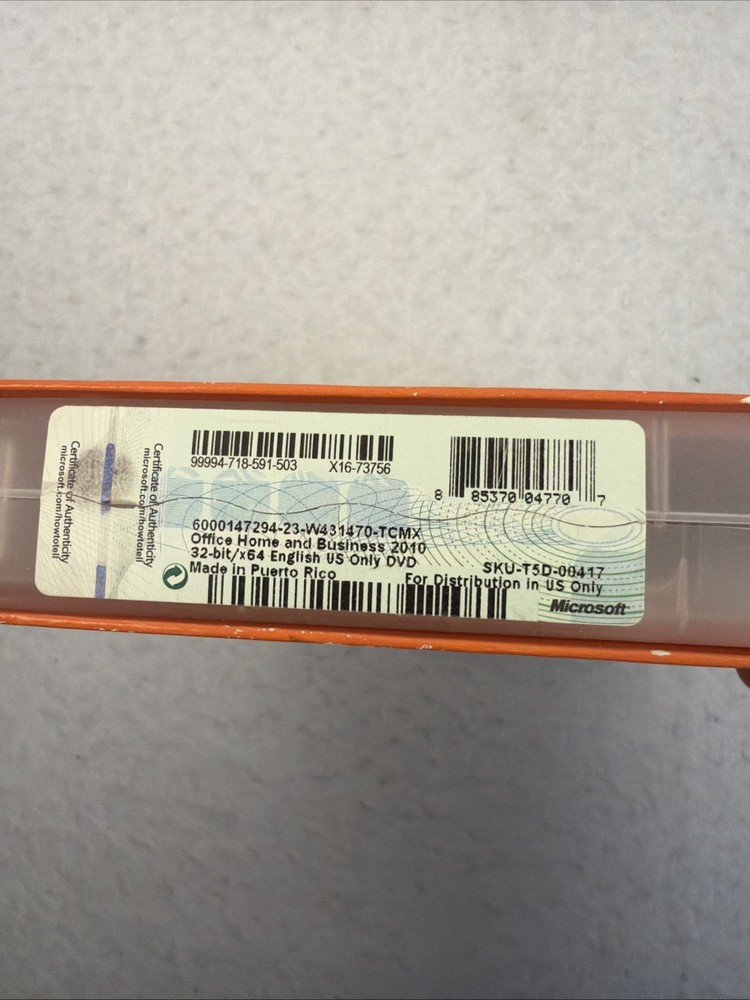 Microsoft Office Home and Business 2010 Full Version