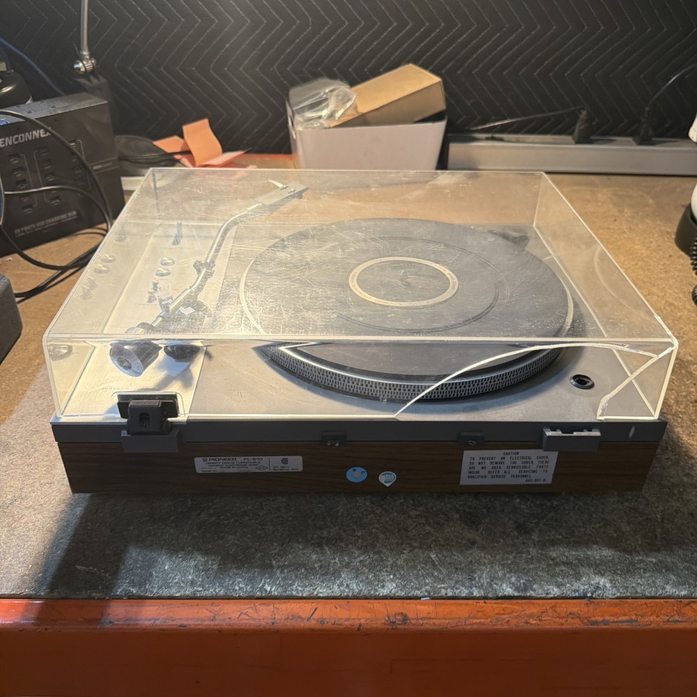 Pioneer PL-510 Turntable Automatic Return *untested*