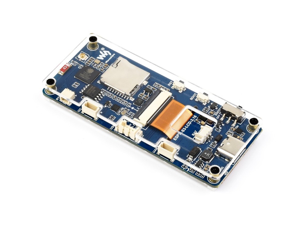 Waveshare ESP32-S3 3.16inch Display Development Board, 320×820 Pixels, 262K