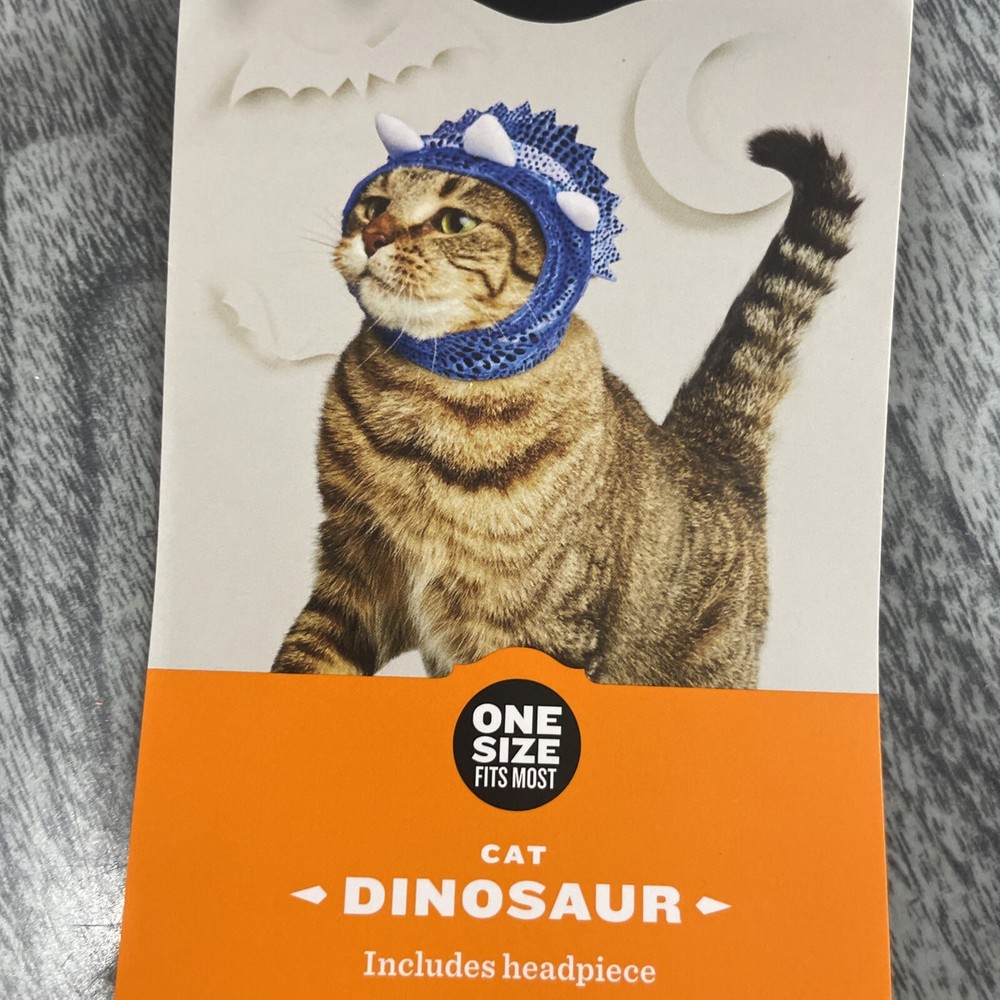 Hyde And Eek Dinosaur Headpiece For cats