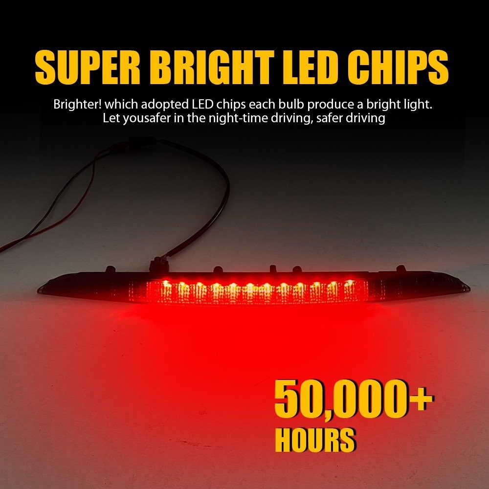 High Third Mount Light 3rd Brake Stop LED For Lincoln MKX 2016 2017 2018 EOOH